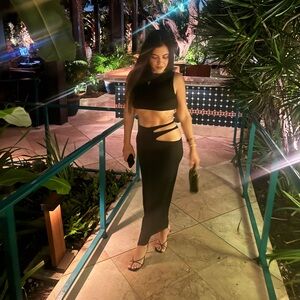 Black Set with cut outs